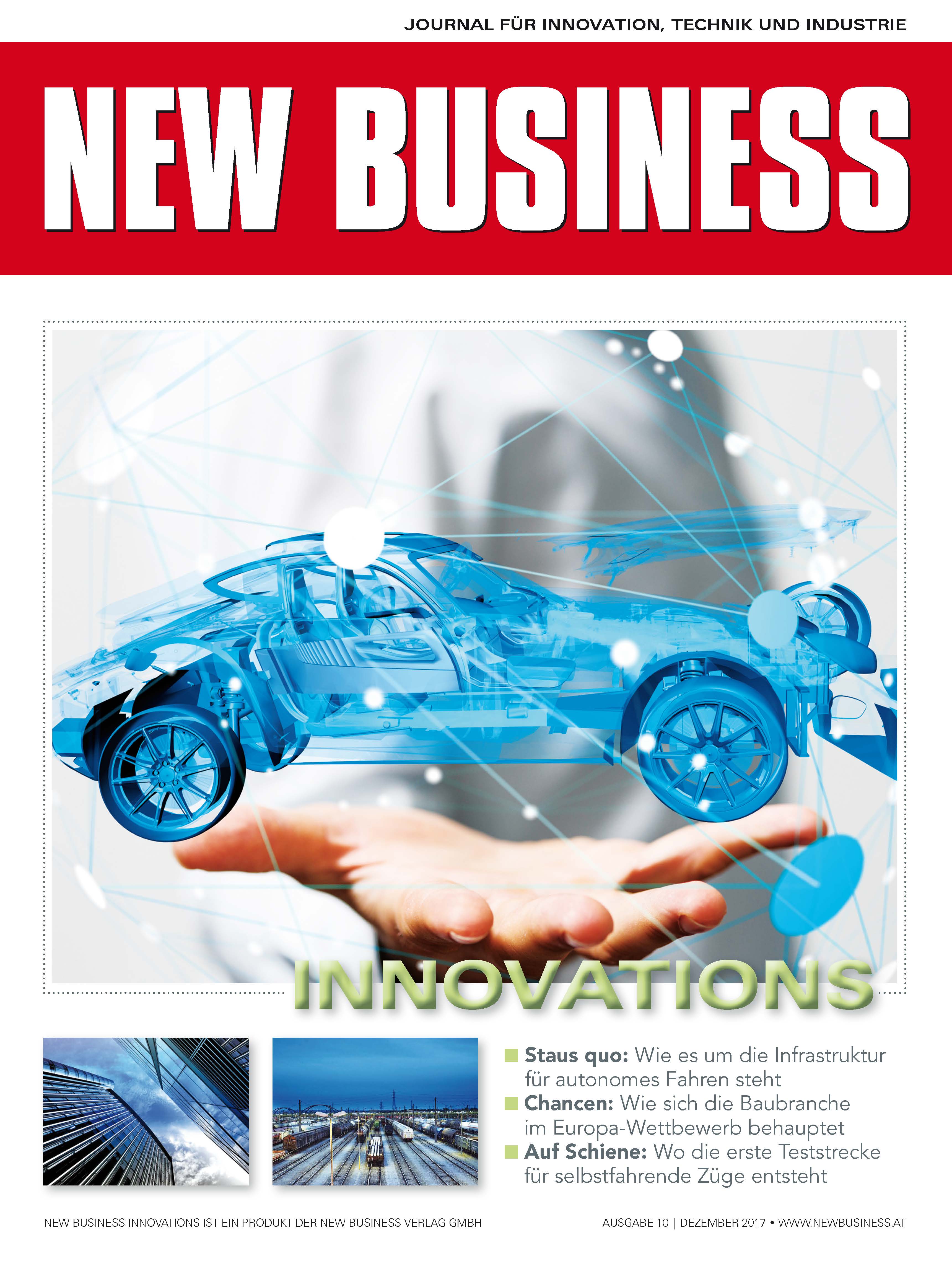 Cover: NEW BUSINESS Innovations - NR.10, DEZEMBER 2017