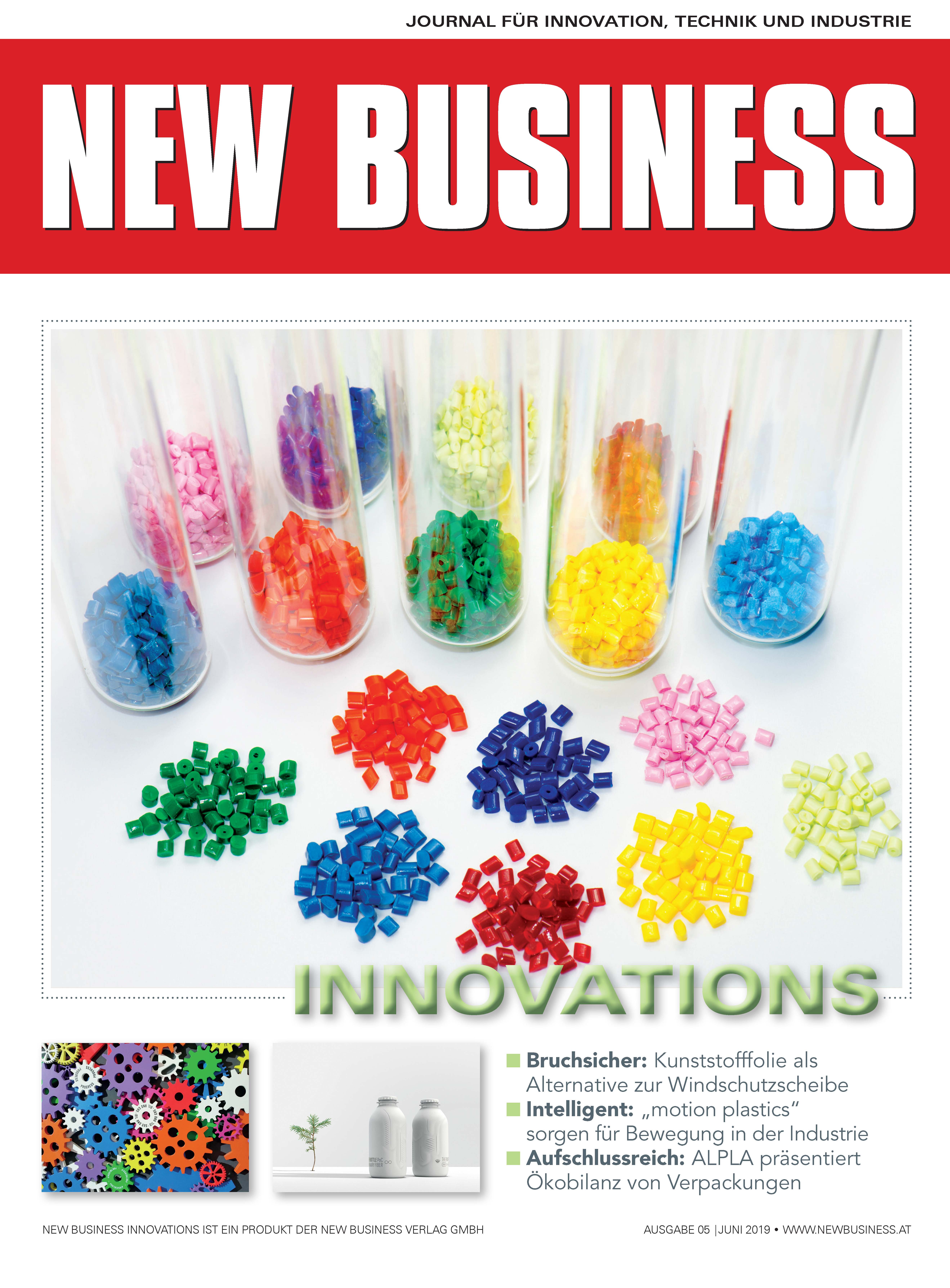 Cover: NEW BUSINESS Innovations - NR. 05, JUNI 2019