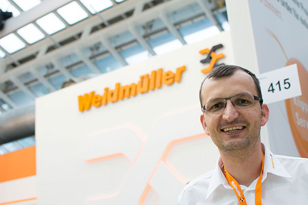 Bild: Wolfgang Weidinger, Geschäftsführer der Weidmüller GmbH,  im ­Gespräch über die Themen, Trends und Ziele, die ihn und das ­Unter­nehmen in den kommenden Monaten beschäftigen werden.