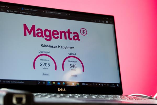 Bild: Magenta stellt Internet-Rekord auf