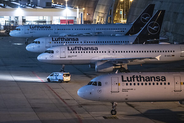 Bild: Lufthansa-Bodenpersonal streikt am Mittwoch