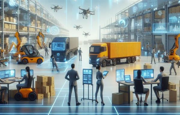 Bild: Zukunft der Arbeitswelt in der Logistik