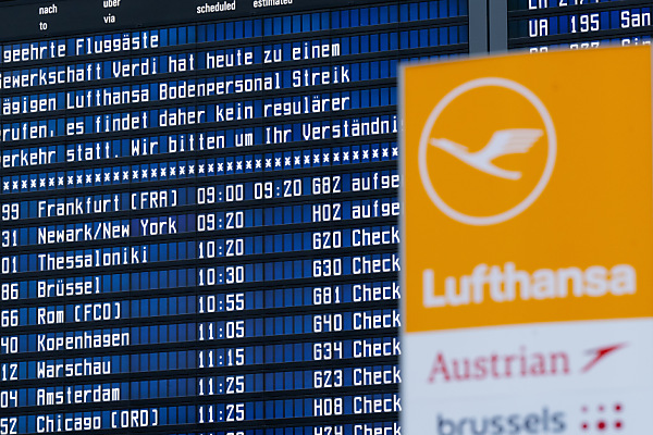 Bild: Lufthansa zwischen Streiks und Tarifverhandlungen
