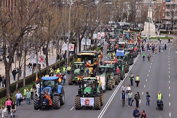Bild: Neue Bauernproteste in Spanien und Polen