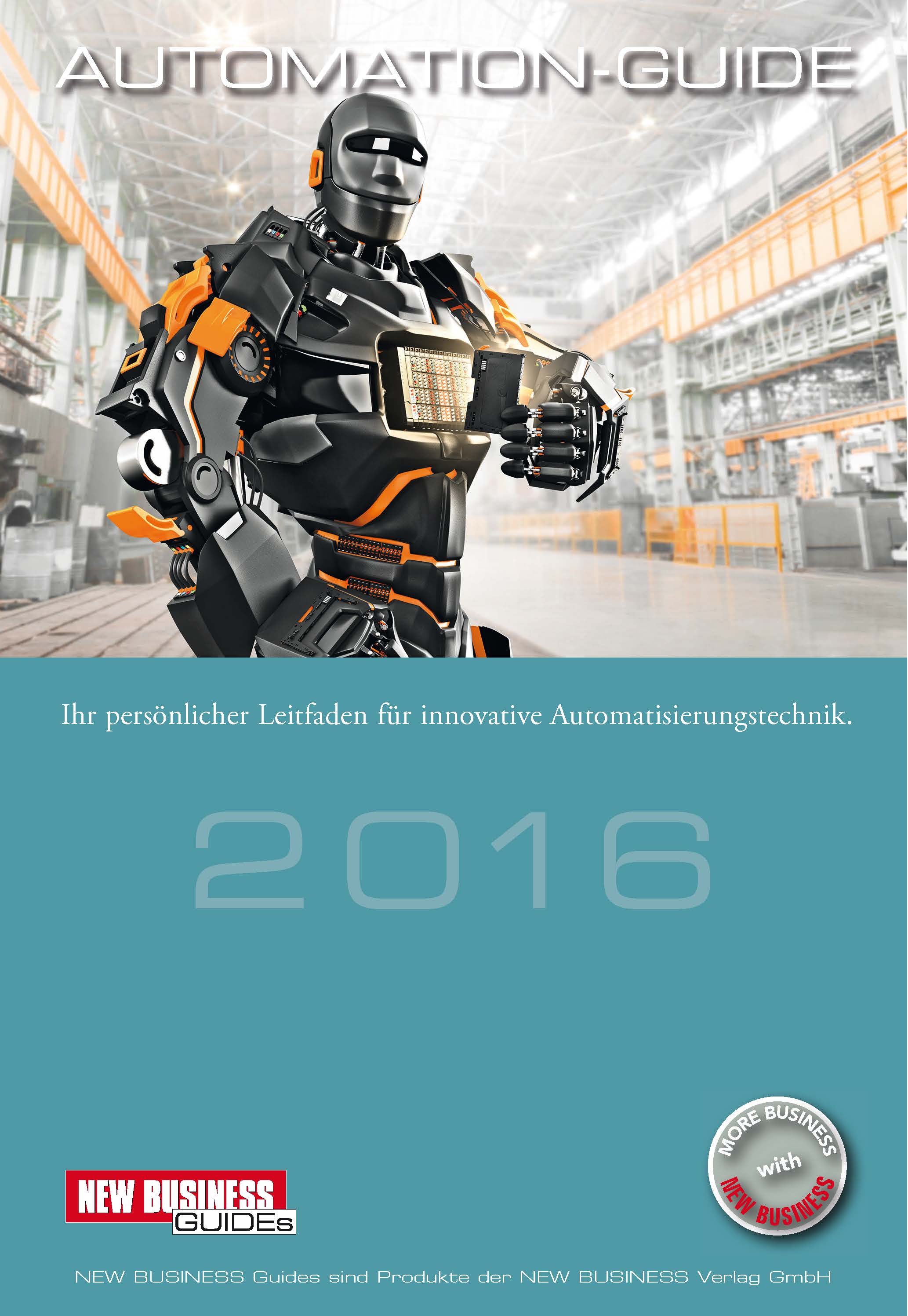 Cover: NEW BUSINESS Guides - AUTOMATION GUIDE 2016