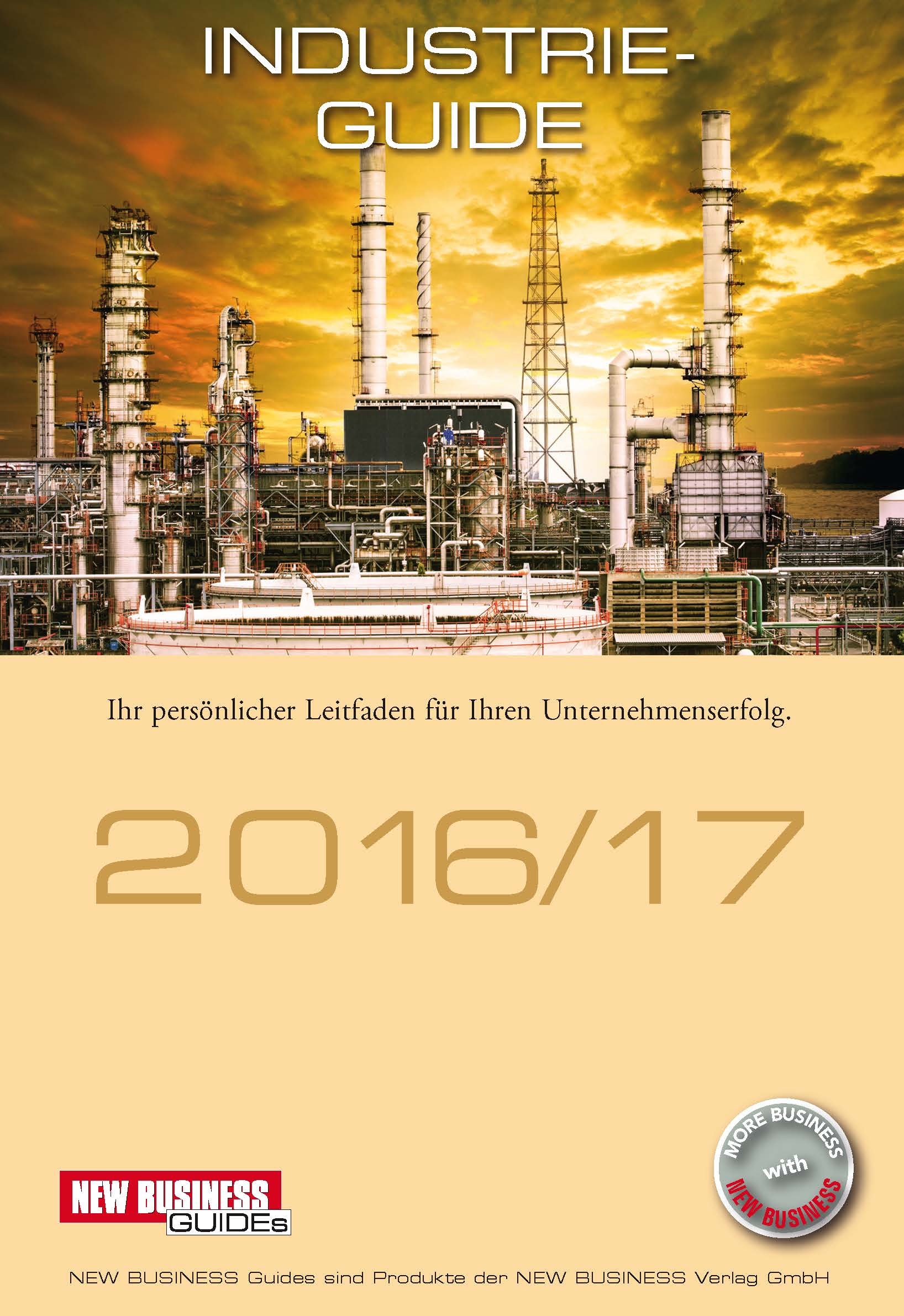 Cover: NEW BUSINESS Guides - INDUSTRIE GUIDE 2016/17