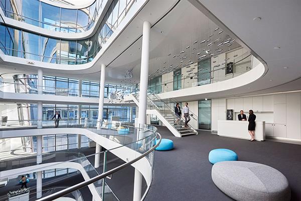 Bild: Eines der weltweit modernsten Gebäude im Fokus