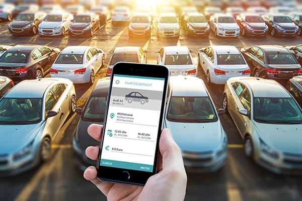 Bild: Corporate-Carsharing-Technologie zur Automatisierung und Optimierung der Firmenfuhrparks