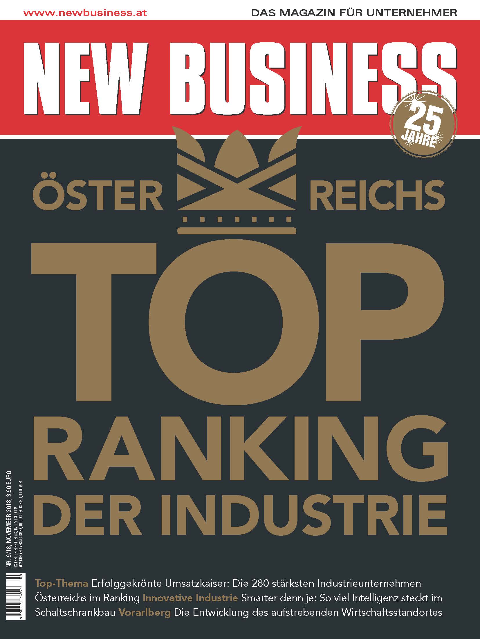 Cover: NEW BUSINESS - NR. 9, NOVEMBER 2018