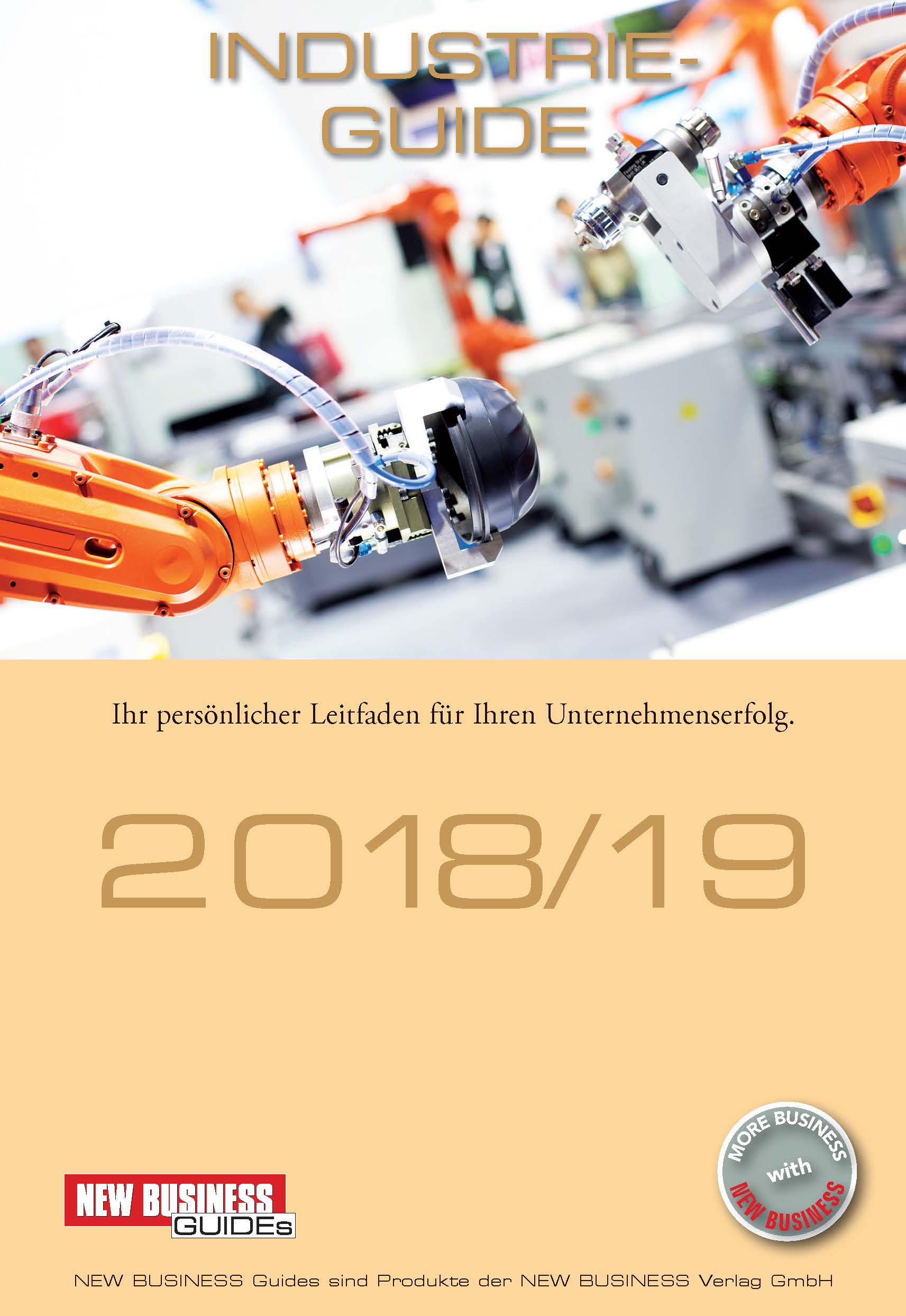 Cover: NEW BUSINESS Guides - INDUSTRIE GUIDE 2018/19