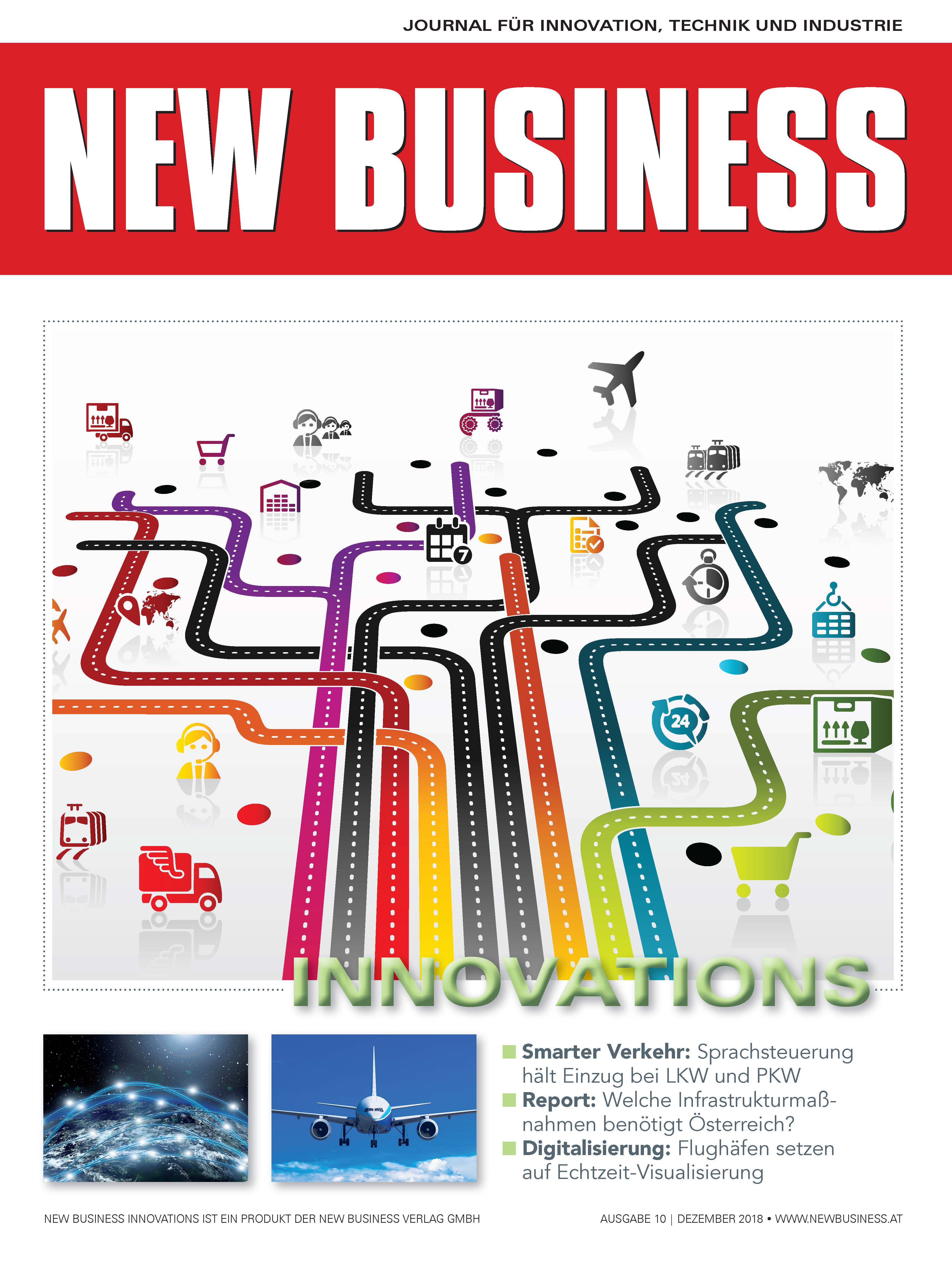 Cover: NEW BUSINESS Innovations - NR.10, DEZEMBER 2018