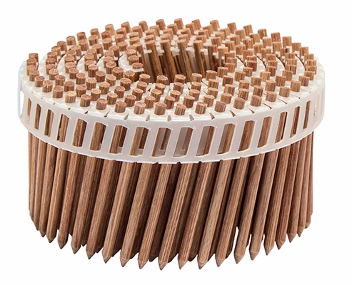 Bild: Heimische Unternehmen leisten immer wieder Pionierarbeit – etwa mittels Nägeln aus Holz. Das Holzschweißen sorgt für eine positive CO2-Bilanz.