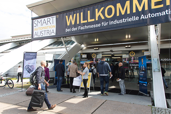 Bild: Von 14. bis 16. Mai hält die Hightech-Elite Österreichs wieder Einzug in das bis auf den letzten Quadratmeter ausgebuchte Design Center Linz. Der Grund: Die SMART Automation Austria 2019. 