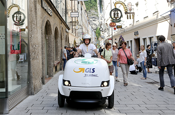 Bild: Beim Paketdienst GLS stehen Nachhaltigkeit und Effizienz im Fokus. Vor über zehn Jahren rief das Unternehmen die Umweltinitiative ThinkGreen ins Leben ...