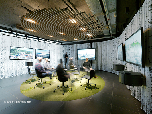 Bild: SAP Österreich startet mit einem neuen Büro in der Wiener Leopoldstadt in die Arbeitswelt der Zukunft. Das Architekturbüro INNOCAD verbindet dabei Technologie und Natur.