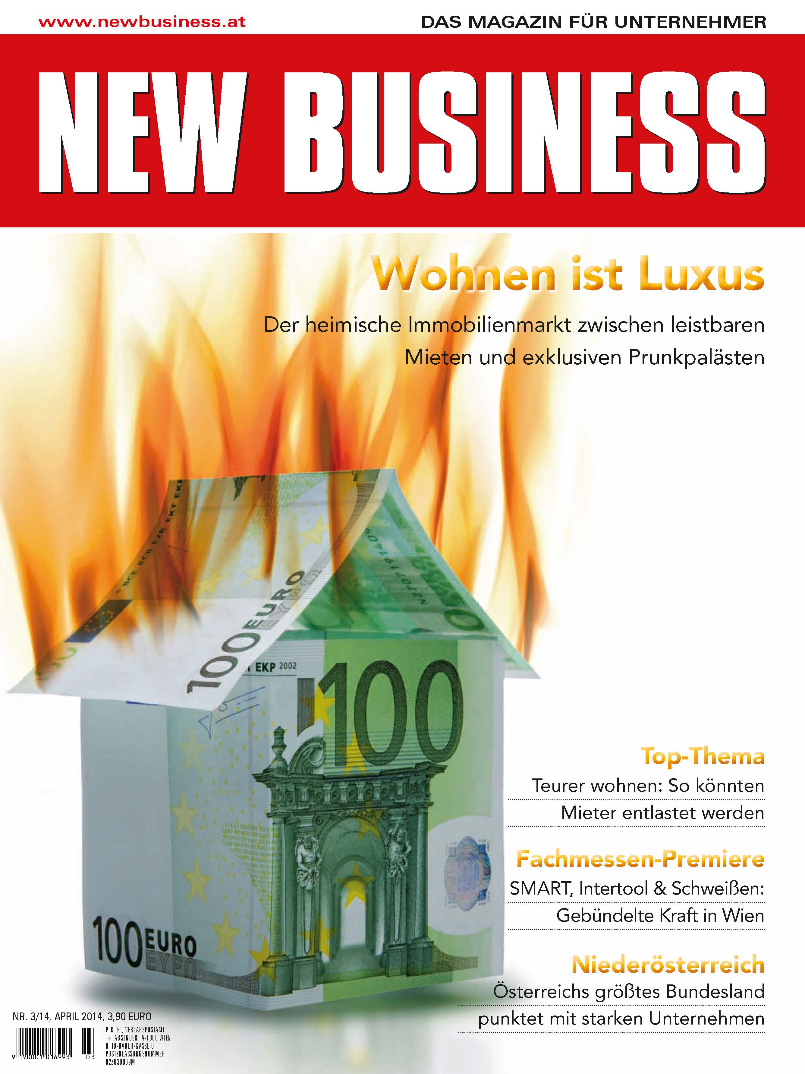 Cover: NEW BUSINESS - NR. 3, APRIL 2014