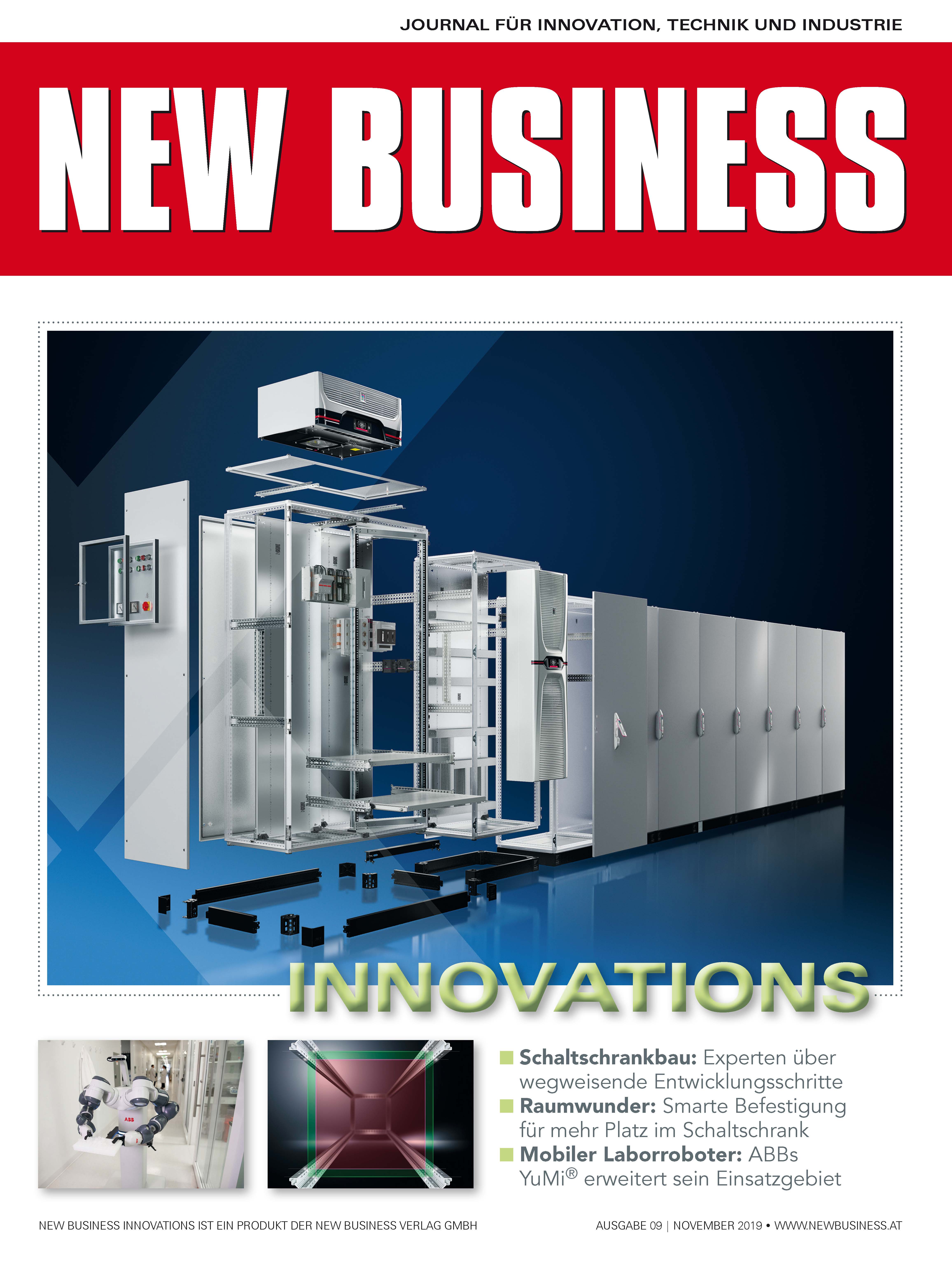 Cover: NEW BUSINESS Innovations - NR. 09, NOVEMBER 2019