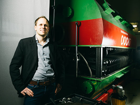 Bild: Industrieabwärme stellt eines der größten ungenützten Energie­potenziale der Welt dar. Genau dieses Potenzial macht sich das österreichische Unternehmen ecop zunutze ...