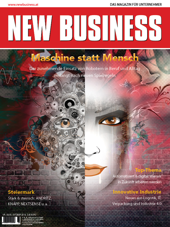 Cover: NEW BUSINESS - NR. 8, OKTOBER 2015