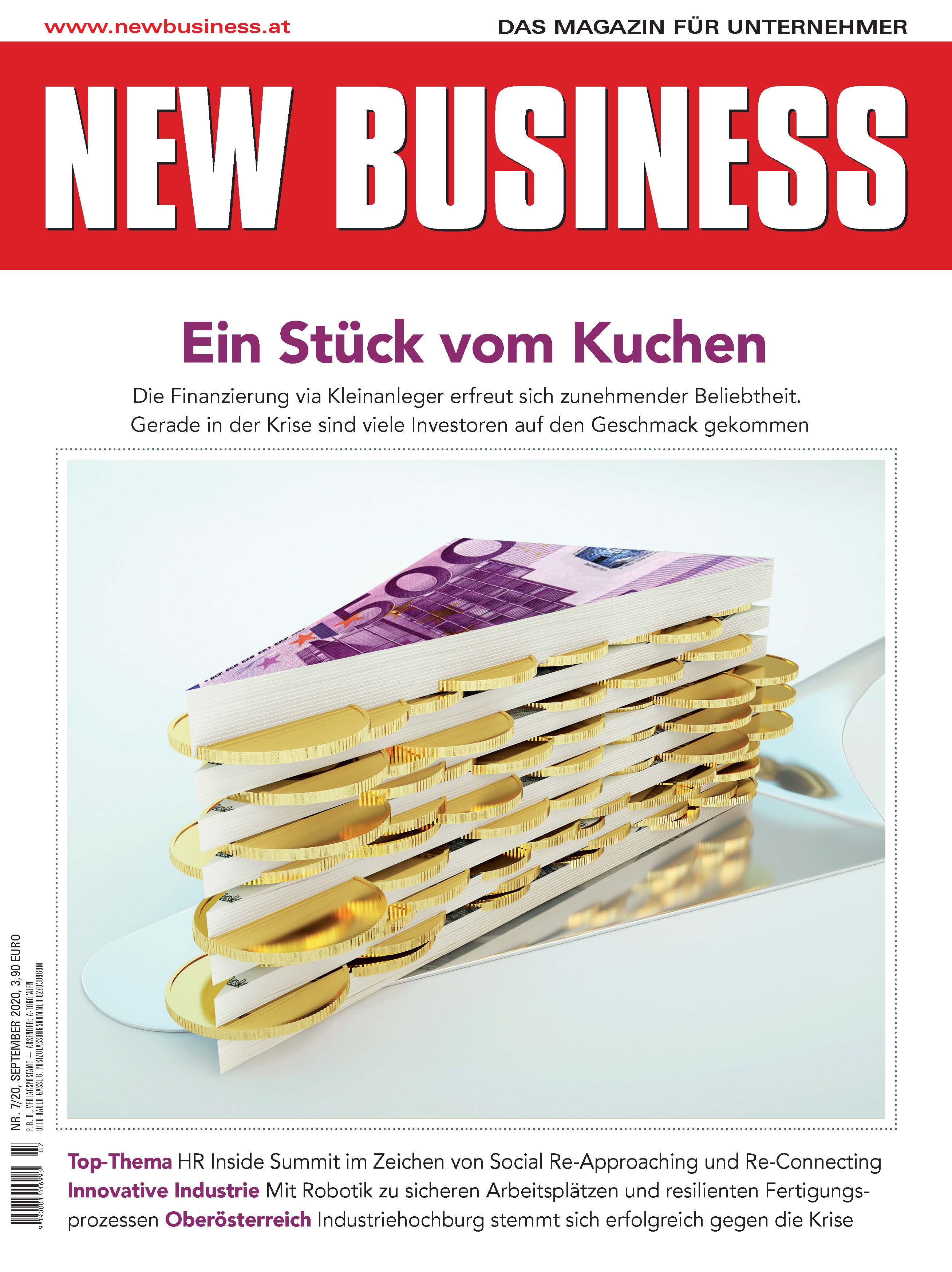 Cover: NEW BUSINESS - NR. 7, SEPTEMBER 2020