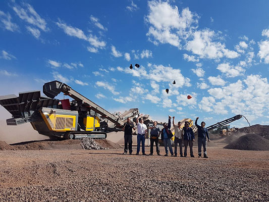 Bild: Mit seinen mobilen Brechern und Sieben ist RUBBLE MASTER zum Weltmarktführer avanciert. Auch angesichts der Pandemie zeigt sich das Unternehmen durchaus optimistisch.