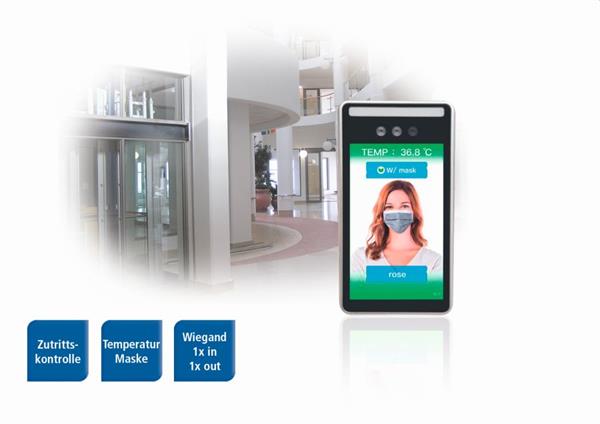 Bild: COVID-Zutritt-Panel für mehr Mitarbeiter-Sicherheit