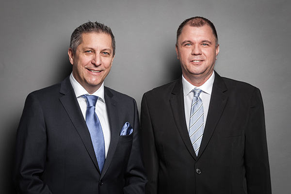 Bild: Günter Hirschbeck und Michael Rainer von DACHSER Austria über die weitreichenden Auswirkungen der Corona-Krise, technologische Trends und das gestärkte Berufsbild des Logistikers.