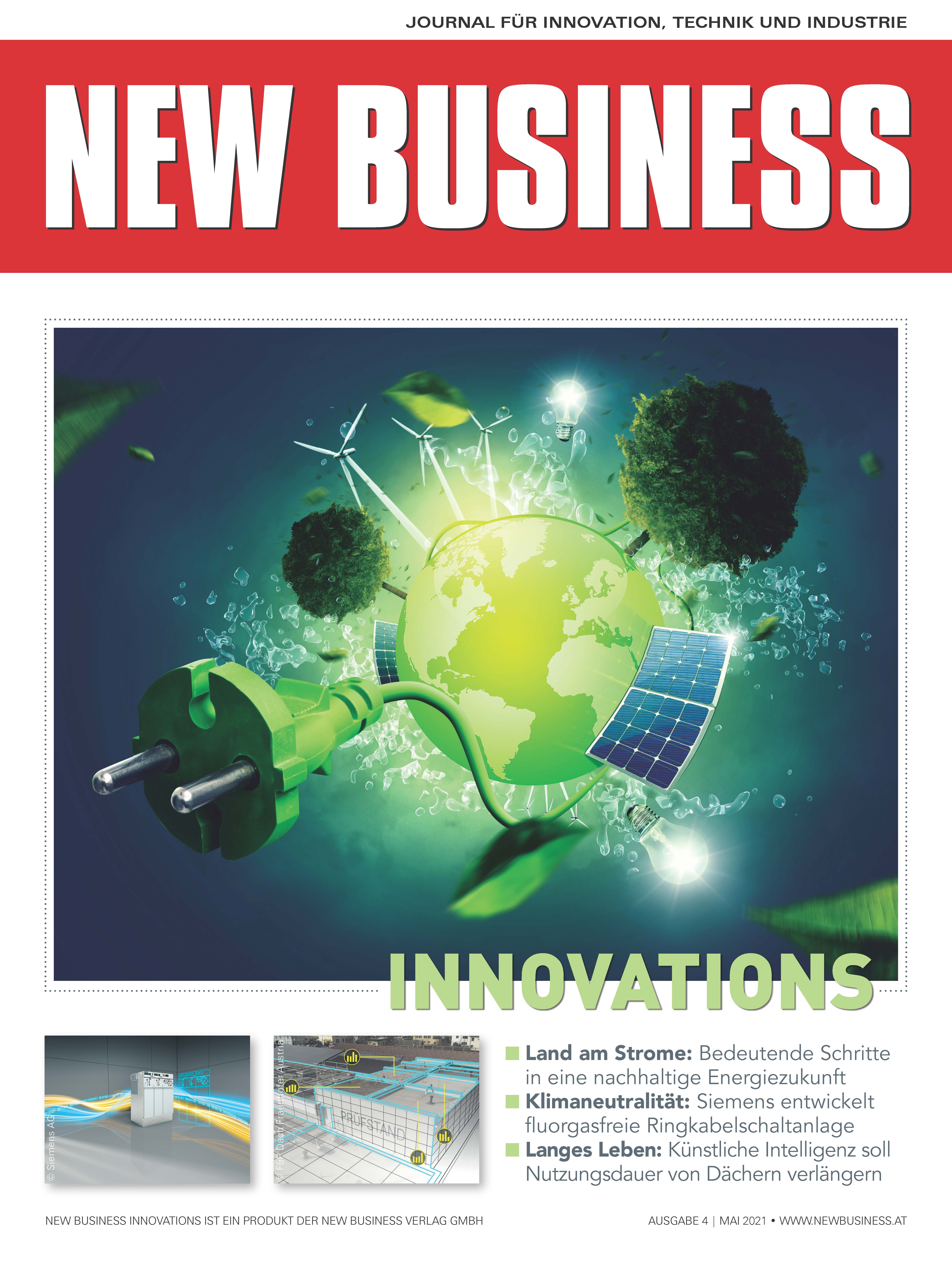 Cover: NEW BUSINESS Innovations - NR.4, MAI 2021