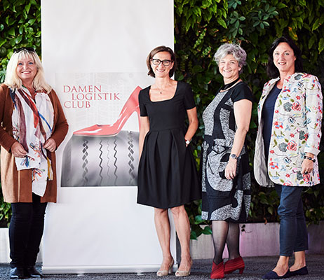 Bild: Der DamenLogistikClub (DLC) macht die Leistungen von Frauen  in der Logistik sichtbar. Vergangenen Herbst wurde außerdem ein Mentoring-­Programm gestartet ...