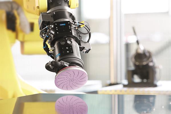 Bild: Bearbeiten mit dem Roboter