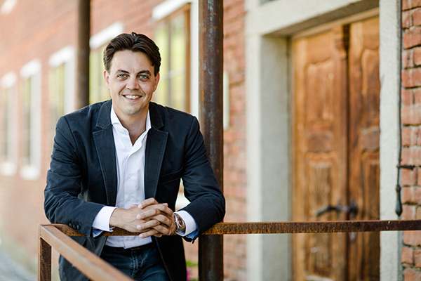 Bild: Lukas Hader ist Geschäftsführer der Firma Multikraft aus Oberösterreich und führt das Unternehmen in zweiter Generation. Nach einem Studienaufenthalt in Neuseeland ...