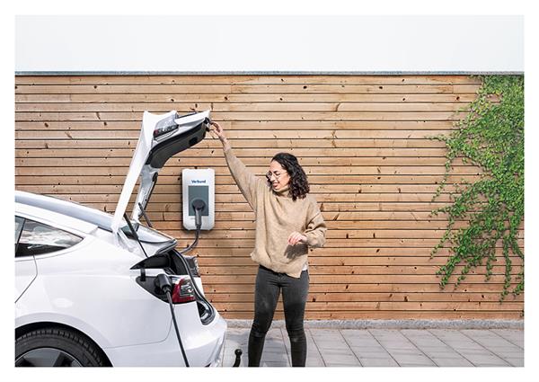 Bild: Laden statt tanken – mit VERBUND