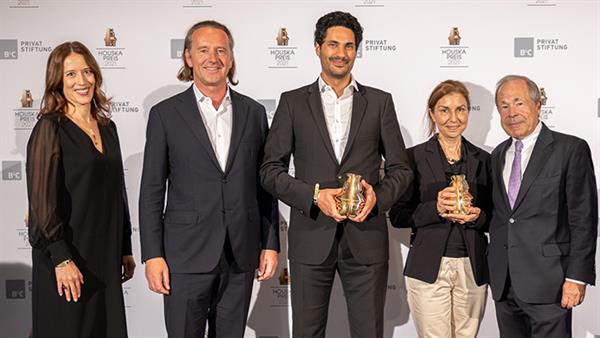 Bild: Der Houskapreis der B&C Privatstiftung wurde am 23. September 2021 verliehen. Mit einer Dotierung von 500.000 Euro ist er der größte private Preis für anwendungsnahe Forschung. 