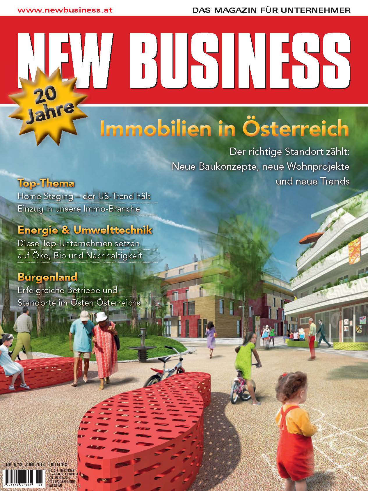 Cover: NEW BUSINESS - NR. 5, JUNI 2013