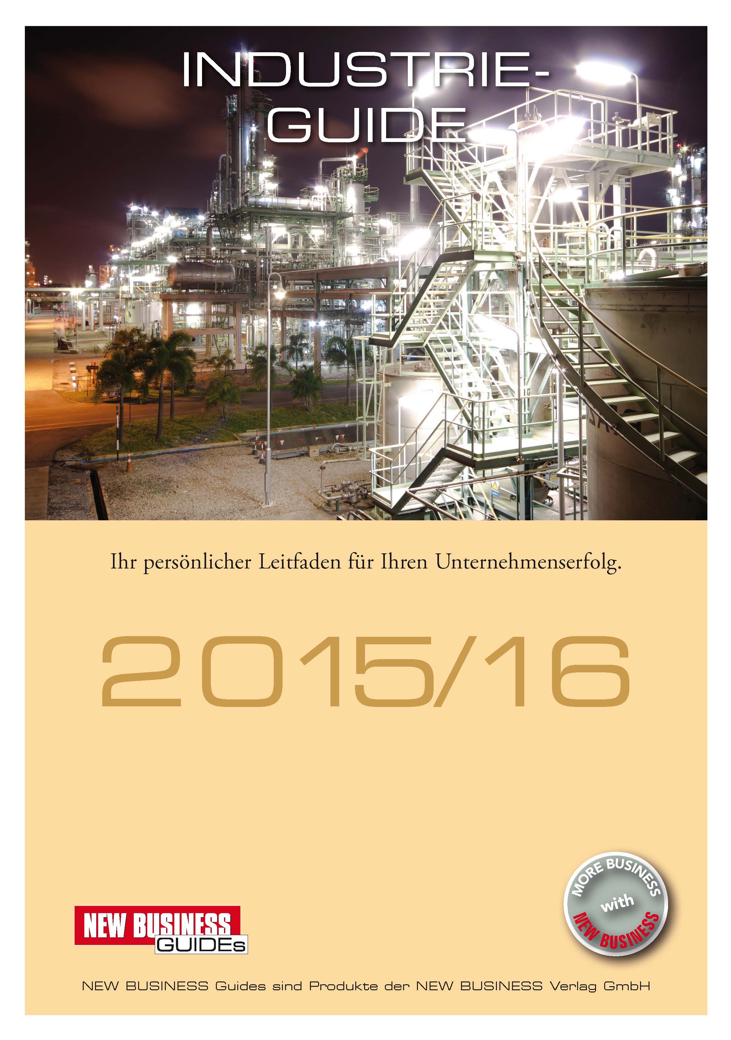 Cover: NEW BUSINESS Guides - INDUSTRIE GUIDE 2015/16