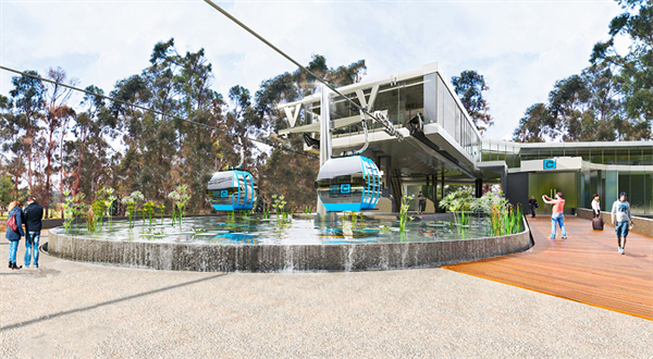 Bild: Dass Seilbahnen mehr als ein Wintervergnügen sind, beweist Doppelmayr mit zahlreichen städtischen Seilbahnprojekten ­weltweit. Für Lehrlingsnachwuchs ist in Wolfurt ebenfalls gesorgt.