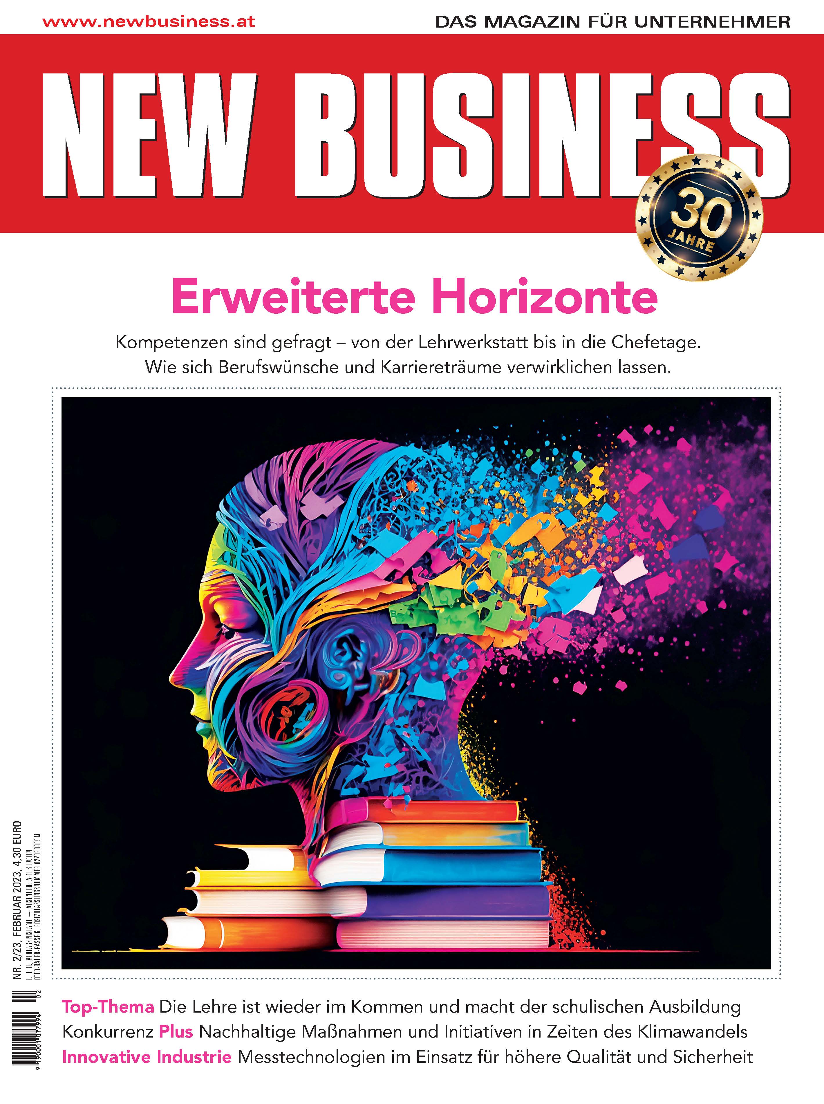 Cover: NEW BUSINESS - NR. 2, FEBRUAR 2023