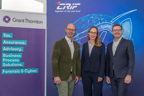 Bild: Nachhaltige Kooperation – CRIF und Grant Thornton Austria