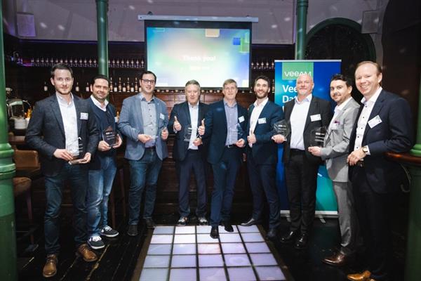 Bild: Gewinner der Veeam ProPartner Awards 2022