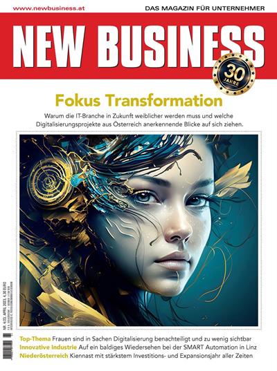 Cover: NEW BUSINESS - NR. 4, APRIL 2023