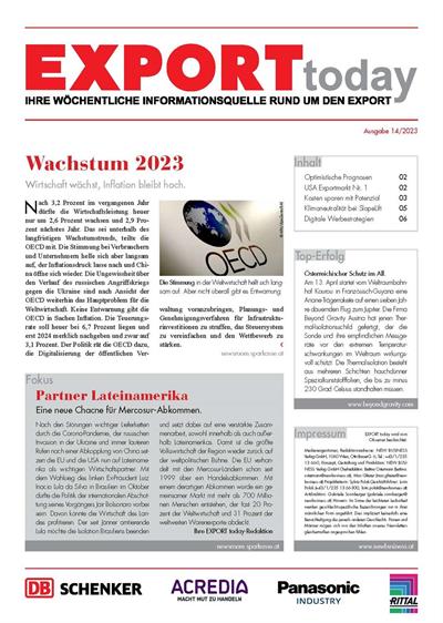 Cover: EXPORT today online - 14/2023
