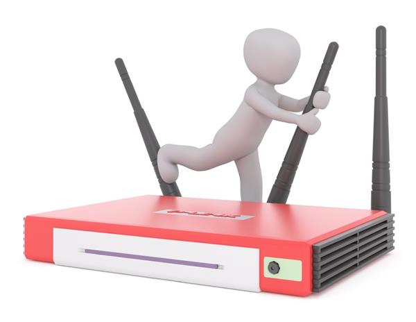 Bild: Router oftmals unbeachtete Datenschleuder
