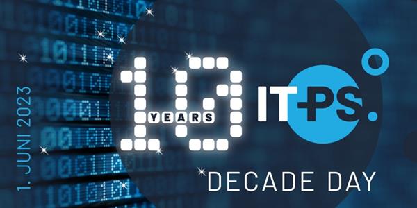 Bild: Einladung zum DECADE DAY von IT-PS