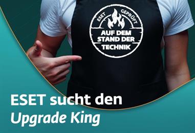 Bild: ESET sucht den Upgrade King