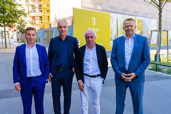 Bild: Das Bürogebäude Robin wird ohne Heizung, Kühlung und Lüftung auskommen. 