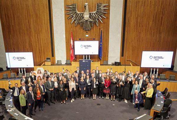 Bild: Austrian SDG-Award verliehen