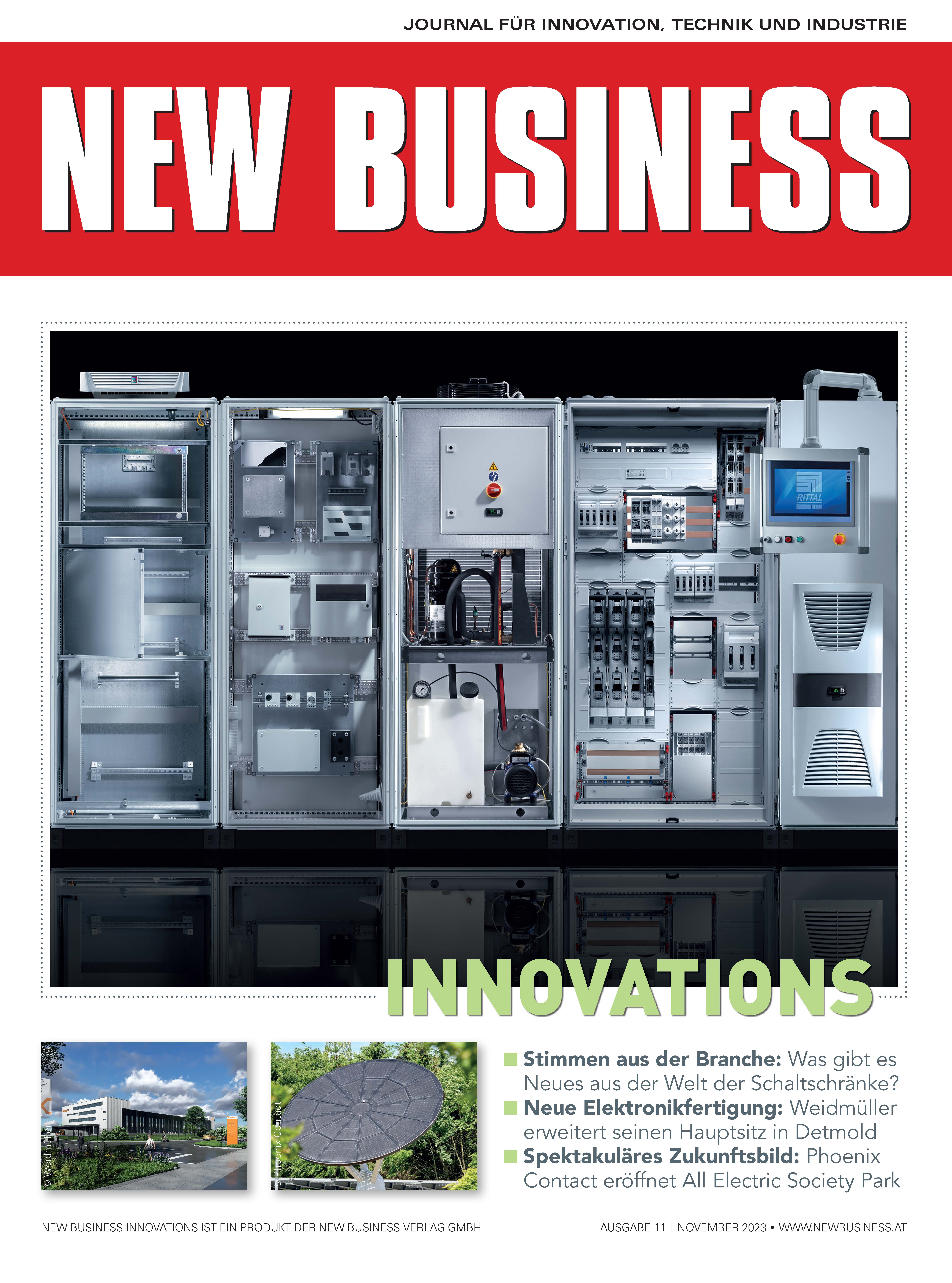 Cover: NEW BUSINESS Innovations - NR.11, NOVEMBER 2023