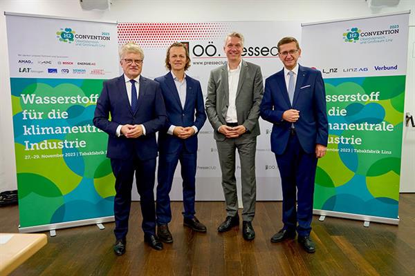 Bild: Linz wird zum Treffpunkt der Wasserstoff-Wirtschaft: Im Fokus der ersten H2 Convention von 27. bis 29. November stehen Dialog und Austausch sowie die Definition konkreter Schritte. 