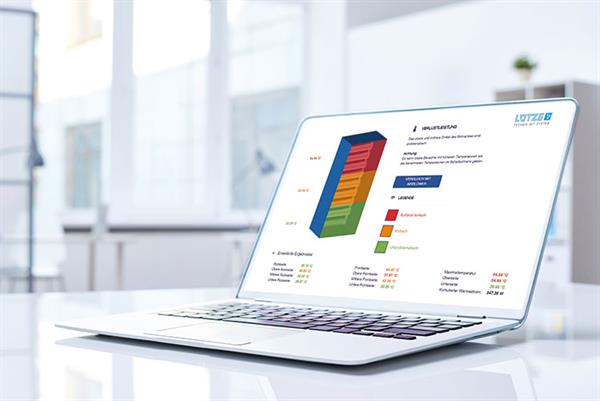 Bild: Mit AirTemp 2.0 von Lütze können praxisnahe Wärmeprognosen für Schaltschränke erstellt werden. 