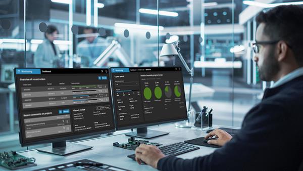 Bild: Alle Aufträge im Blick